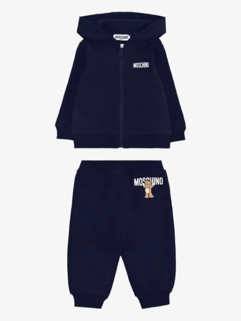 Moschino Kids traje con estampado Teddy Bear