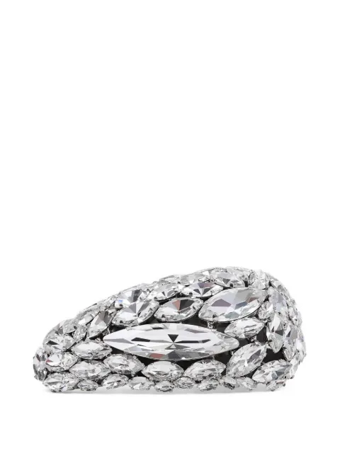 AREA crystal-embellished triangle hairclip