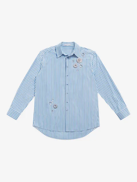 AREA striped shirt
