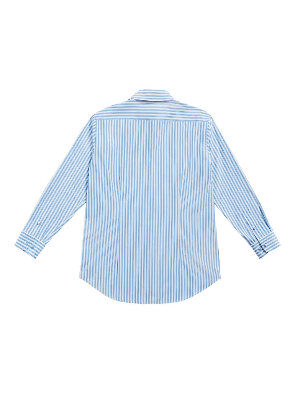 AREA Gestreept blouse Blauw