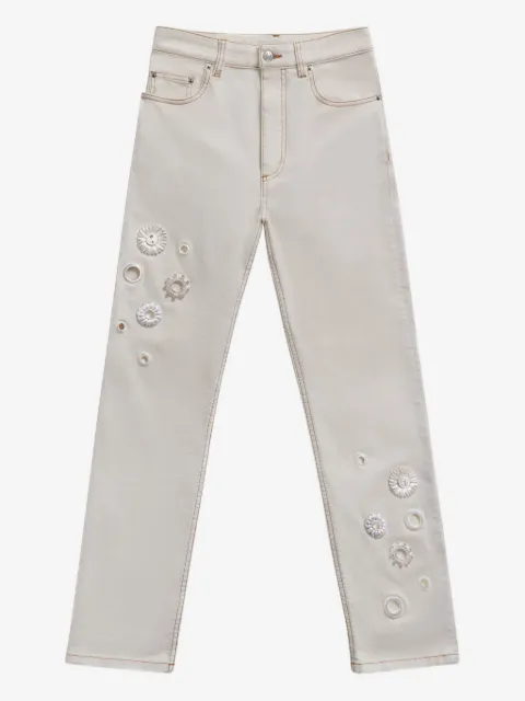 AREA Jeans met uitgesneden details