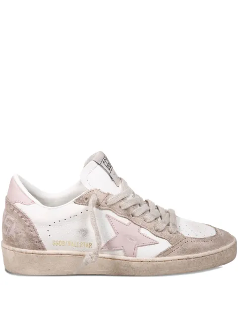 Golden Goose Ball Star suede-panel star sneakers