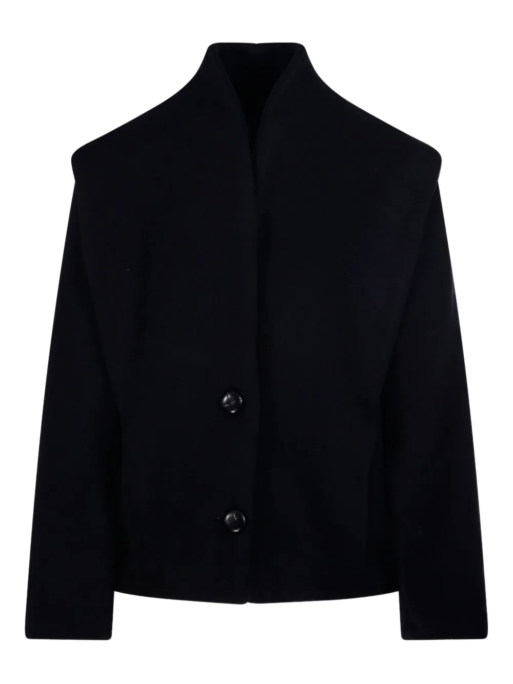 Isabel Marant Étoile Dyogo Gb Coat With Long Sleeves And Structured Shoulders