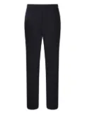 Moncler logo-appliqué elasticated-waist trousers - Black