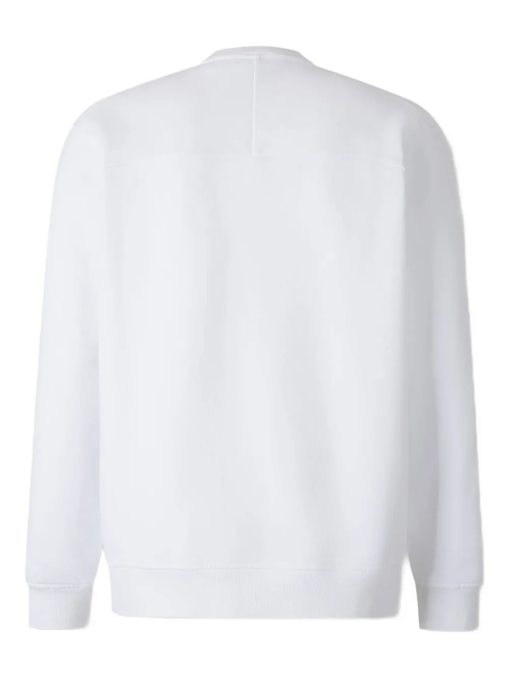 Givenchy logo-patch cotton sweatshirt Wit