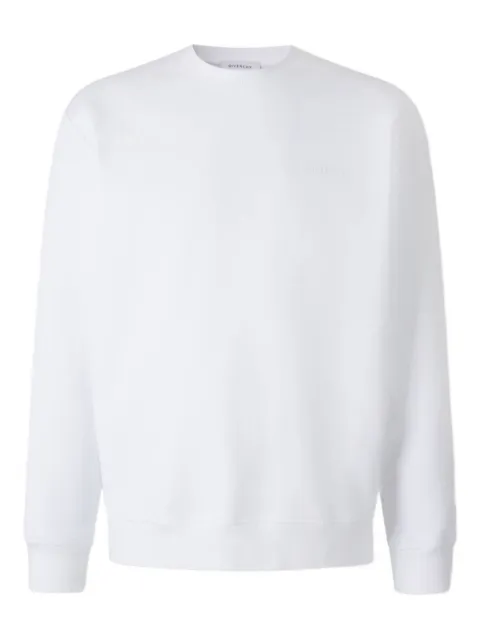 Givenchy logo-patch cotton sweatshirt