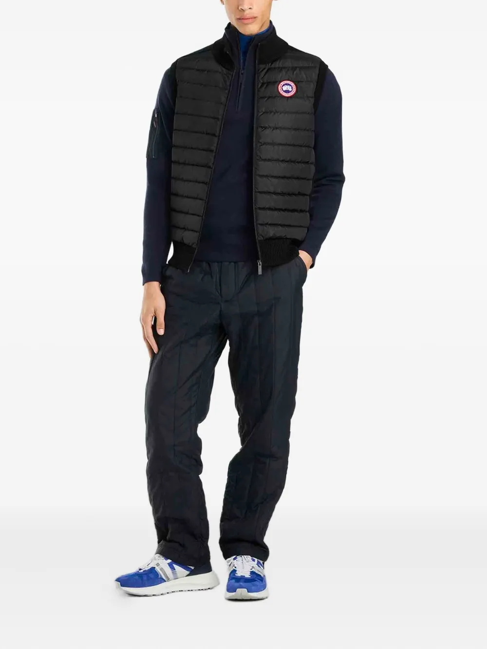 Canada Goose HyBridge quilted gilet Zwart