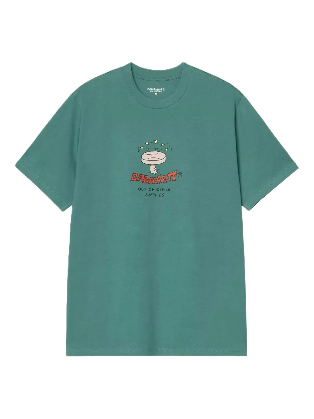 Carhartt WIP playera Out of Office Supplies | verde | Image 1
