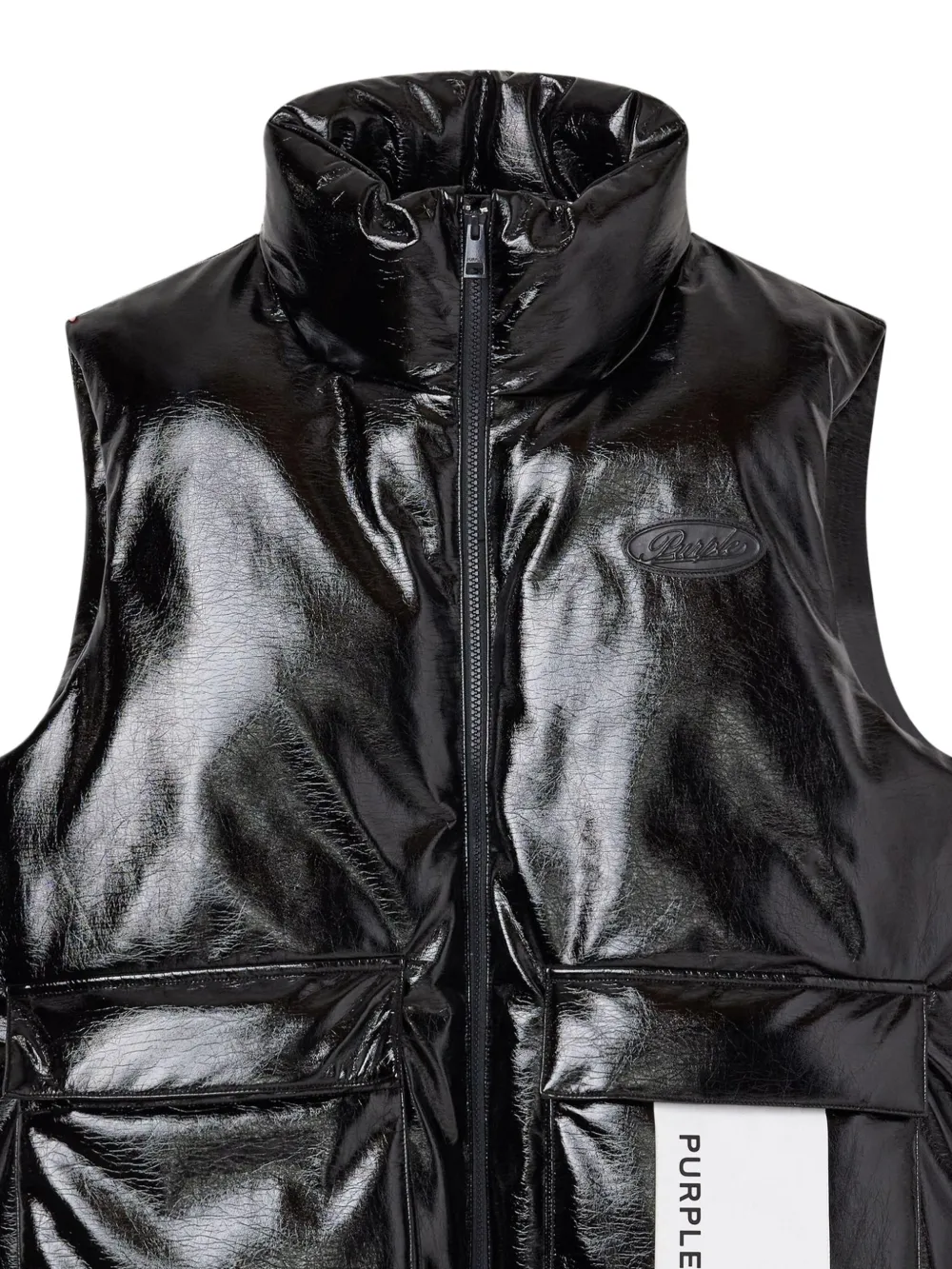 Purple Brand high-neck gilet | Waistcoats & Gilets | Image 2