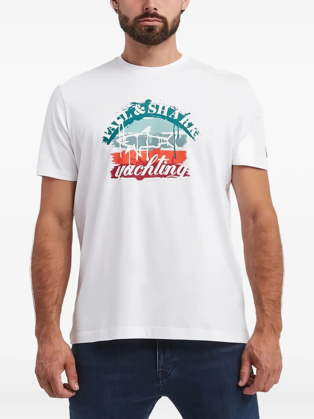 Paul & Shark graphic-print T-shirt - Wit
