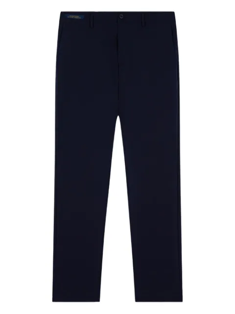 Paul & Shark logo-patch trousers