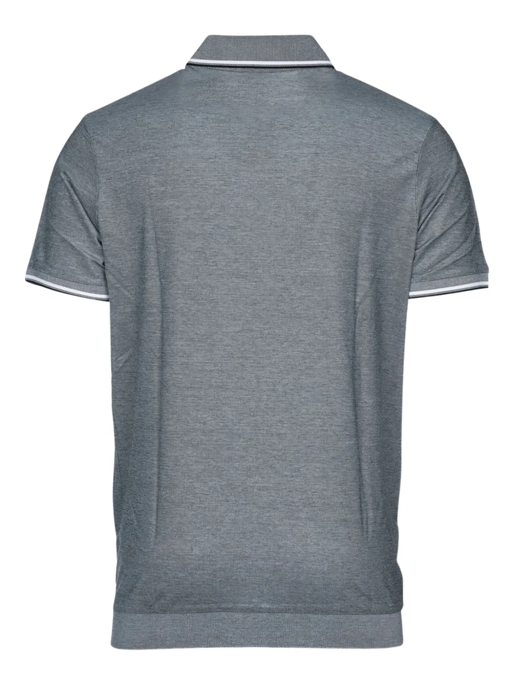 Paul & Shark wool short-sleeve polo shirt Grijs