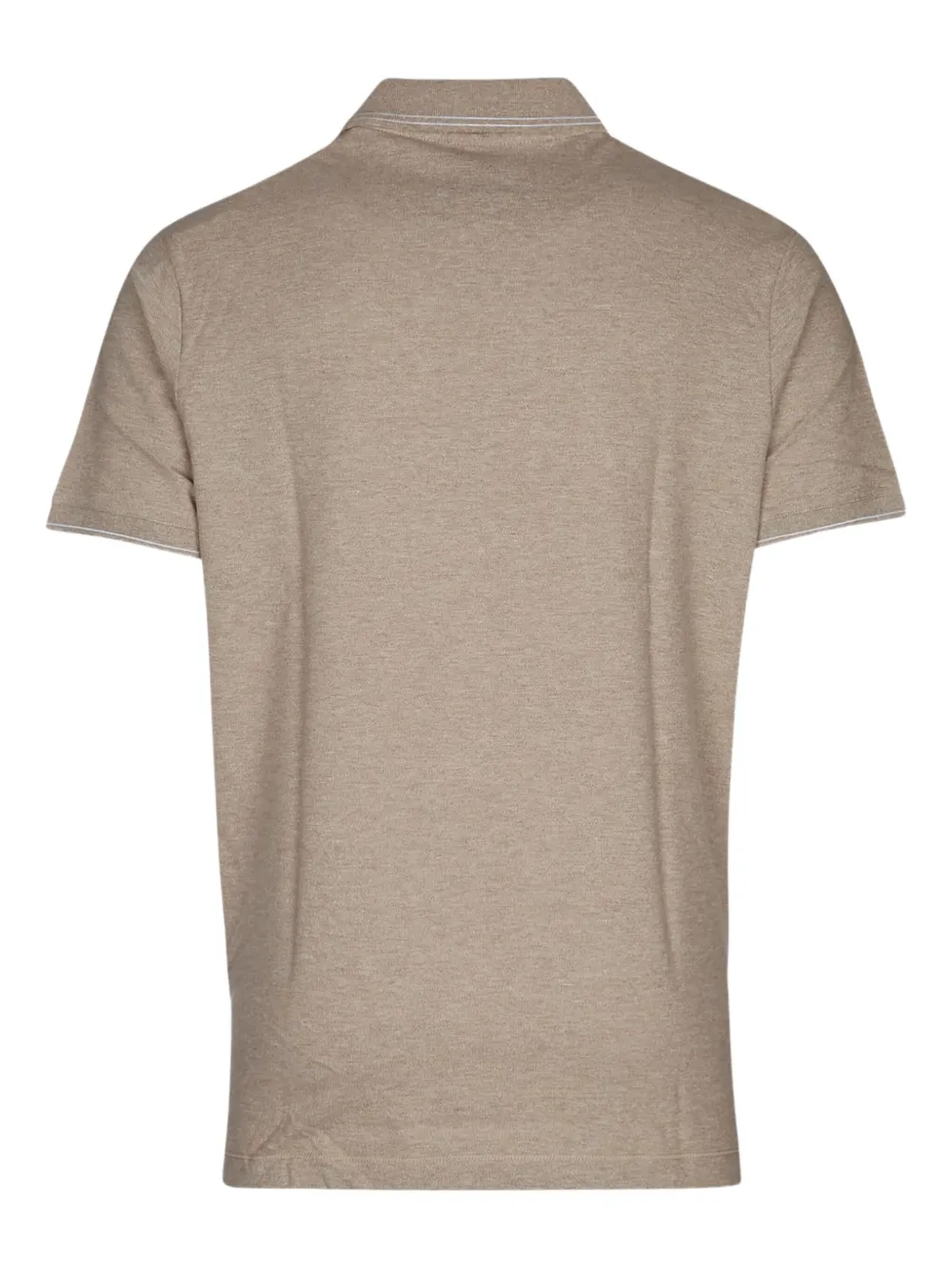 Paul & Shark tipped-collar polo shirt Beige