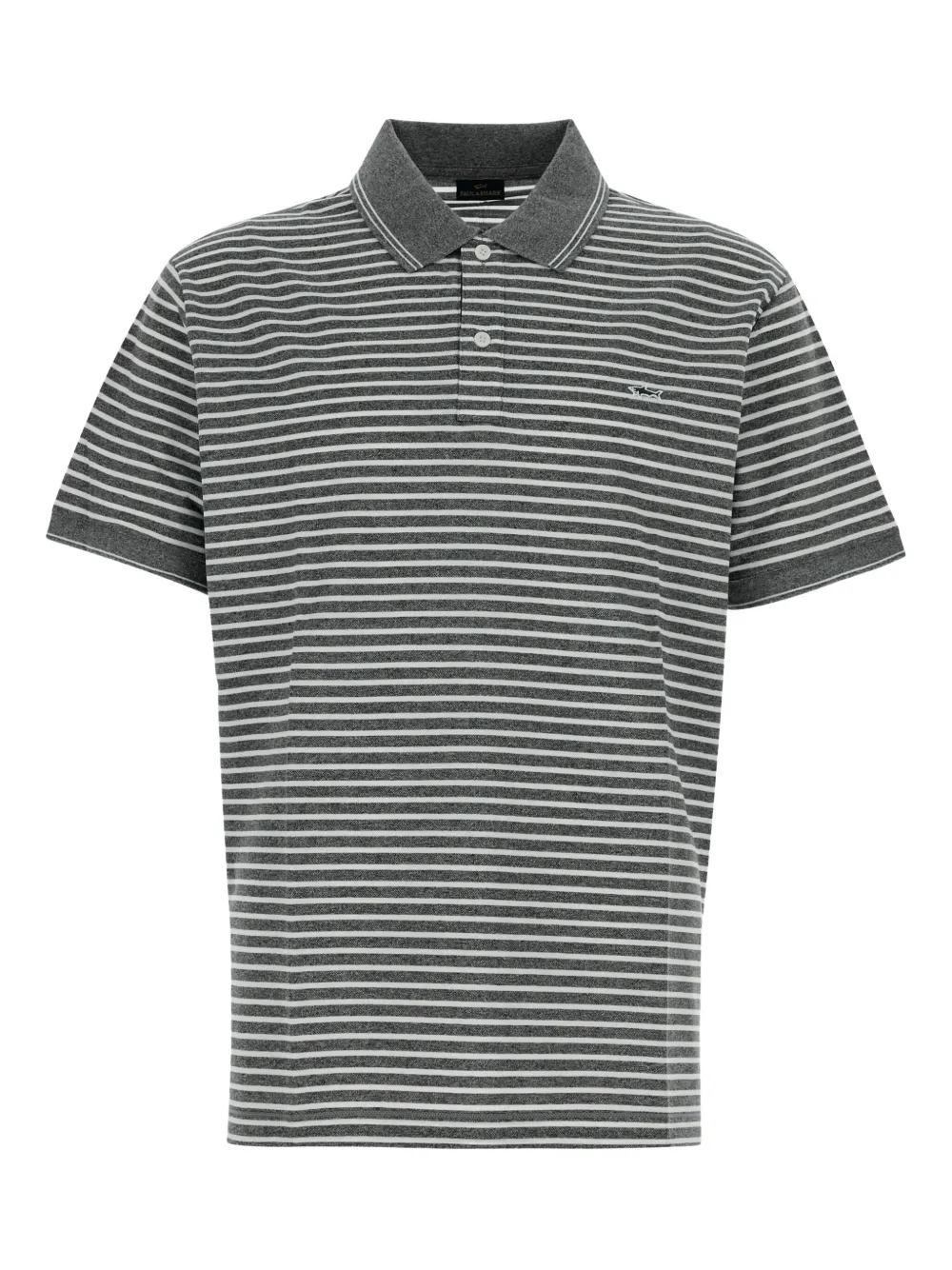 Paul & Shark striped polo shirt Zwart