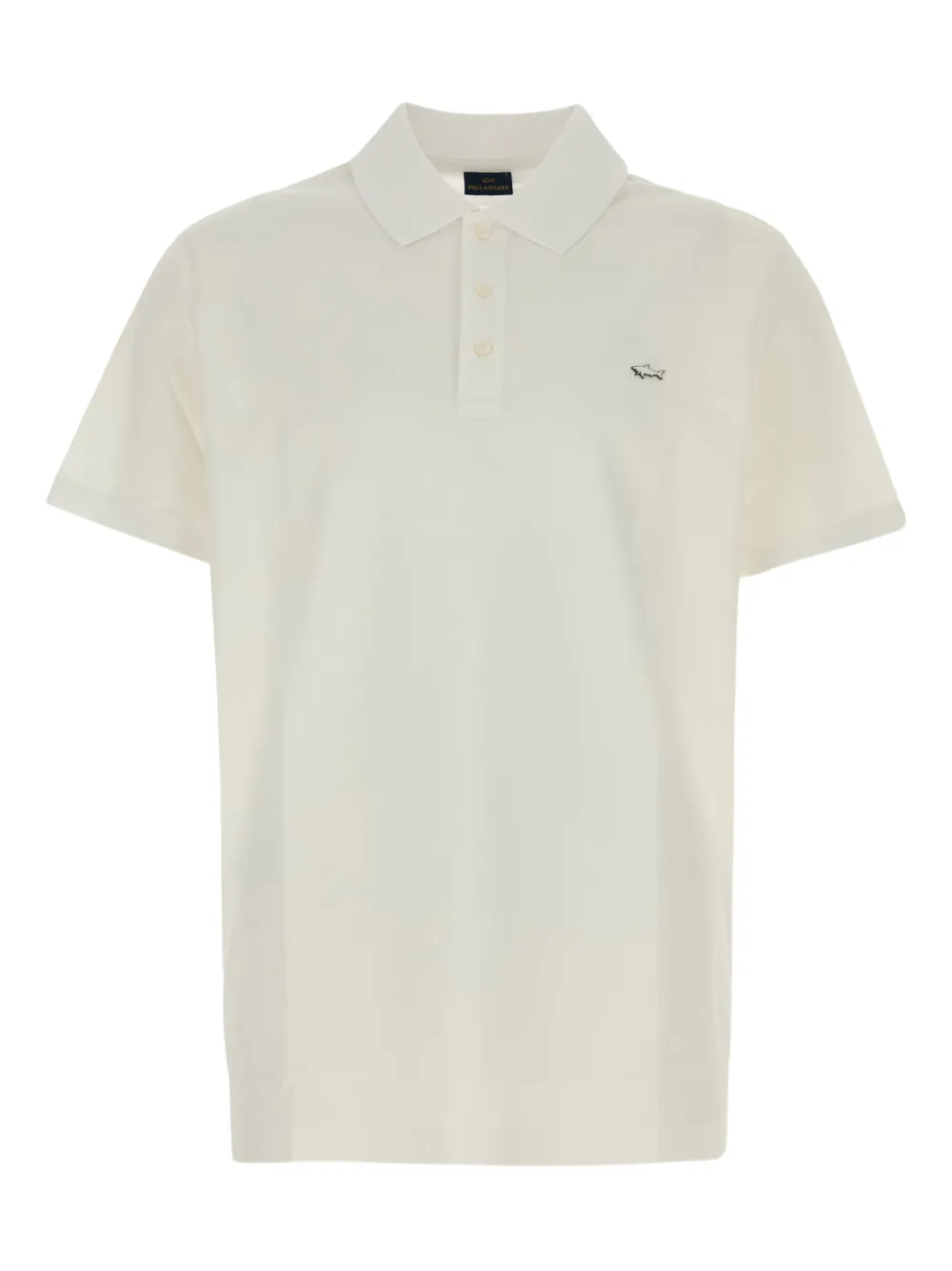 Paul & Shark logo-detail polo shirt - ニュートラル Paul & Shark logo-detail polo shirt - ニュートラル