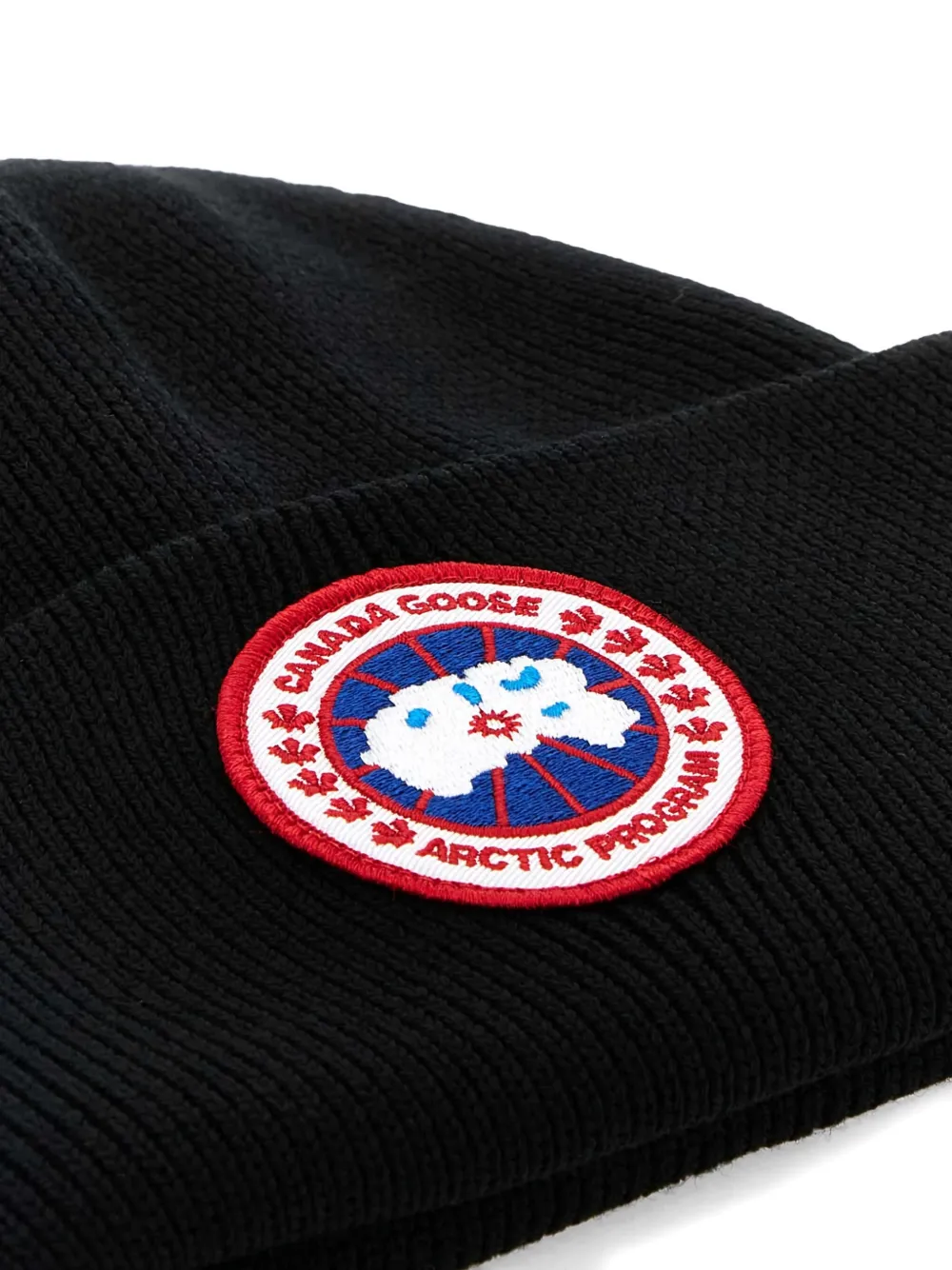 Canada Goose Muts met print Zwart
