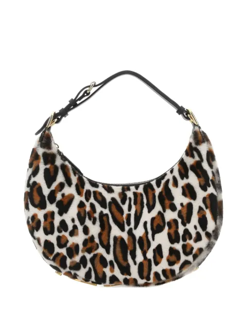 FENDI small Fendigraphy leopard-print shoulder bag