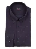 Paul & Shark shark-pattern shirt - Blue