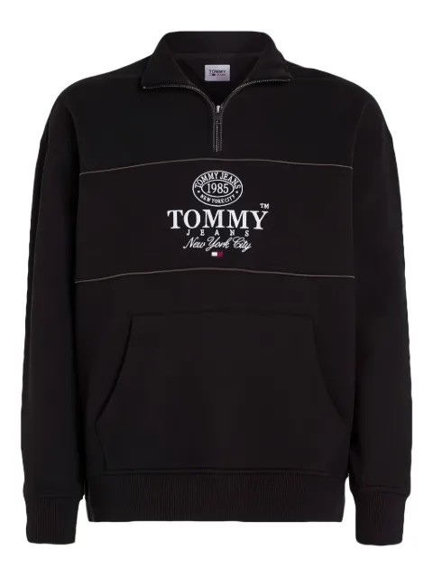 Tommy Hilfiger half-zip logo sweatshirt