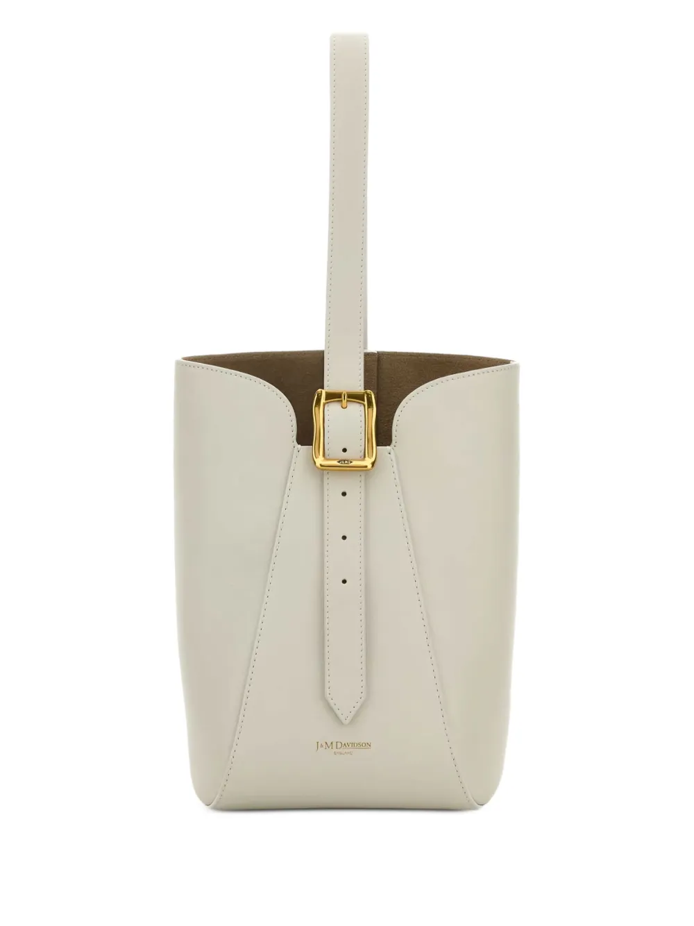 nano Quiver buckle-fastening leather bucket bag