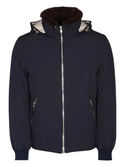 Brunello Cucinelli Gefütterte Kapuzenjacke