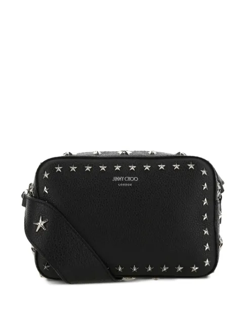 Jimmy Choo Pegasi star-studded leather shoulder bag