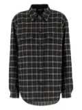 DSQUARED2 Canadian plaid-print landscape shirt - Green