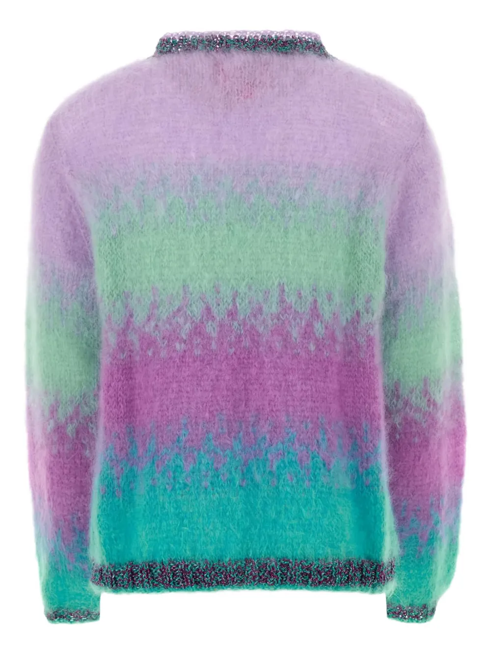 Rose Carmine ombré sweater | Knitted Sweaters | Image 2