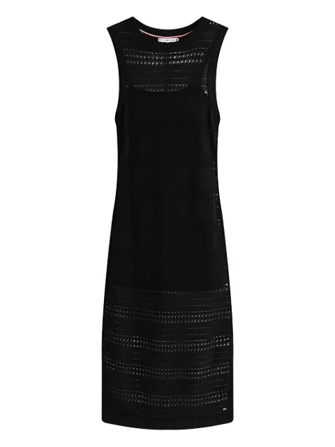 Tommy Hilfiger crochet-knit sleeveless midi dress