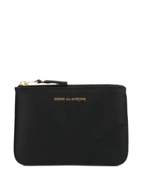 Comme Des Garçons Wallet logo-print leather wallet