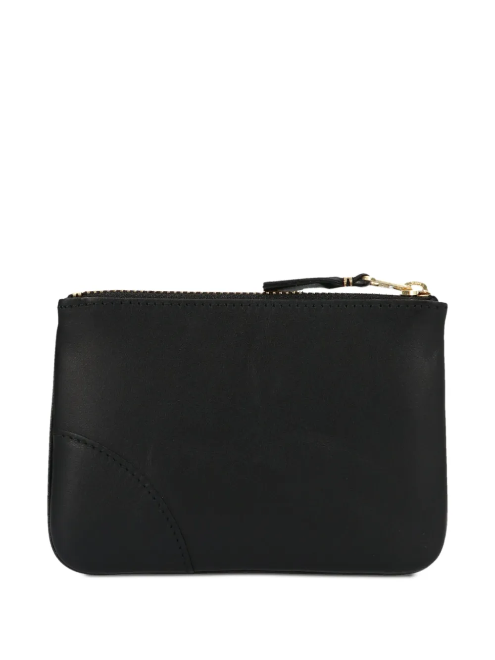 Comme Des Garçons Wallet logo-print leather wallet Zwart