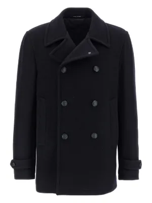Stone Island ピーコート | ブラック | FARFETCH JP