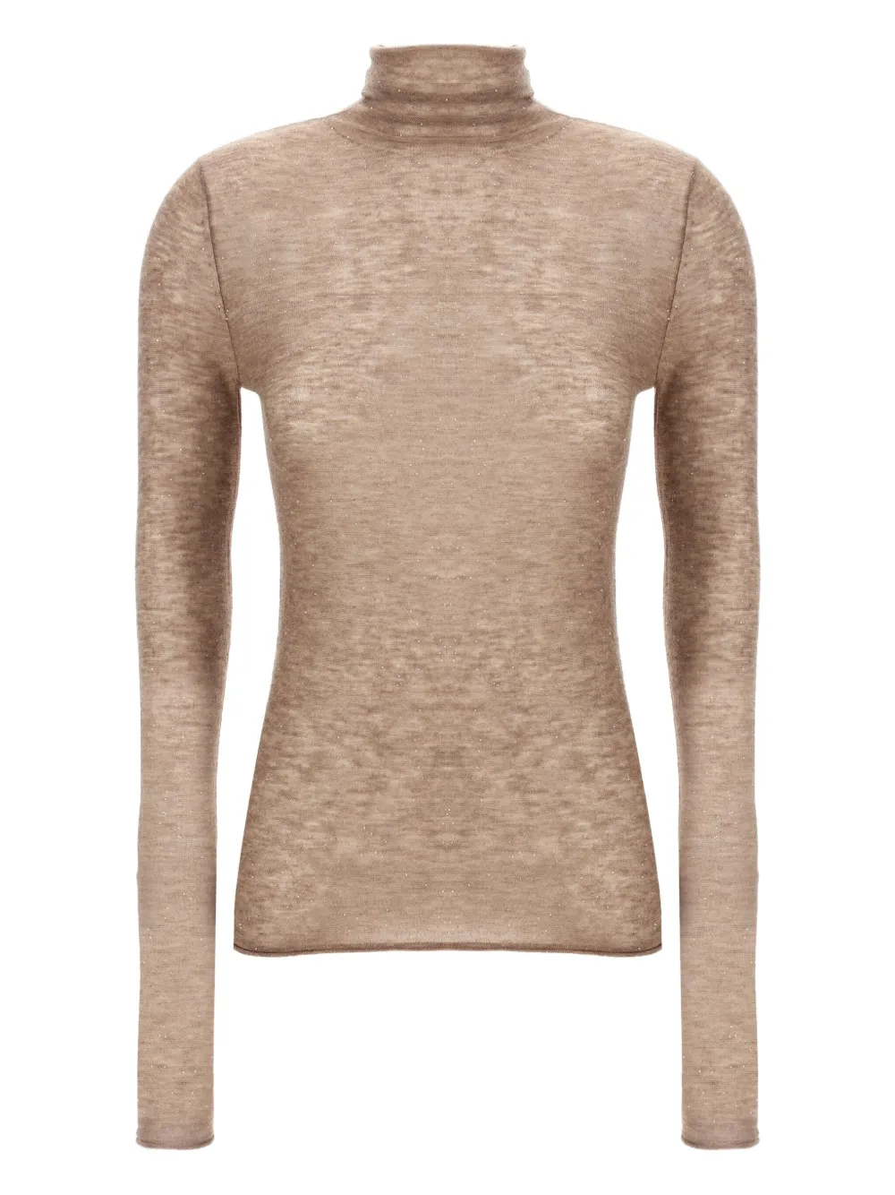PINKO Top met hoge hals Beige