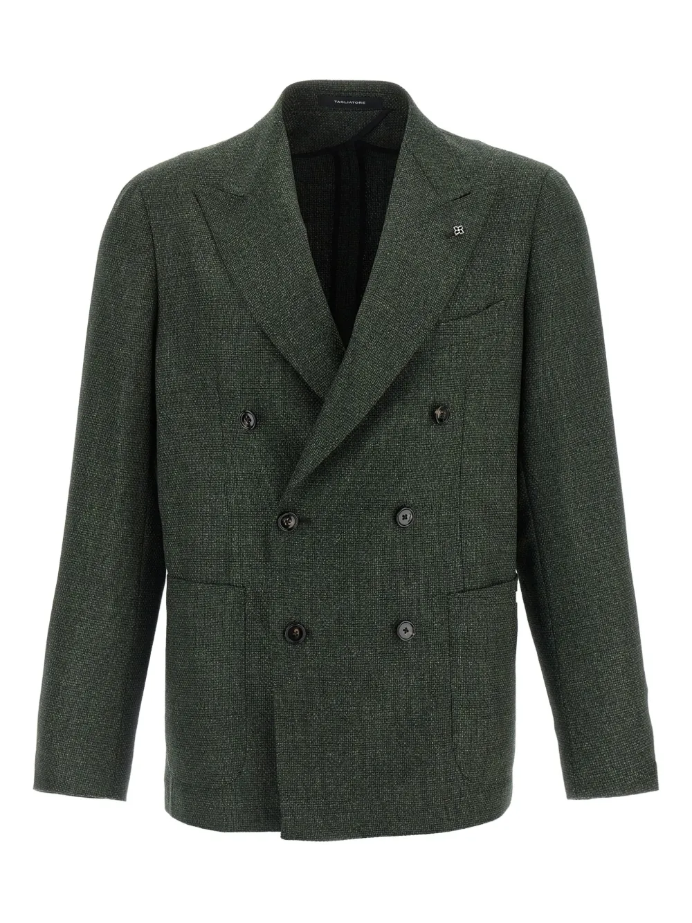 Tagliatore double-breasted blazer Groen