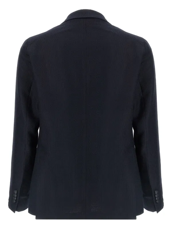 TAGLIATORE コーデュロイジャケット 黒 ピークドラペル Tagliatore ピークドラペル ジャケット | ブラック | FARFETCH JP