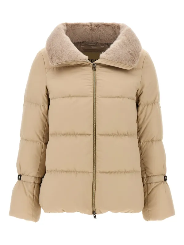Herno Quilted high-neck Puffer Jacket Neutrals FARFETCH IN