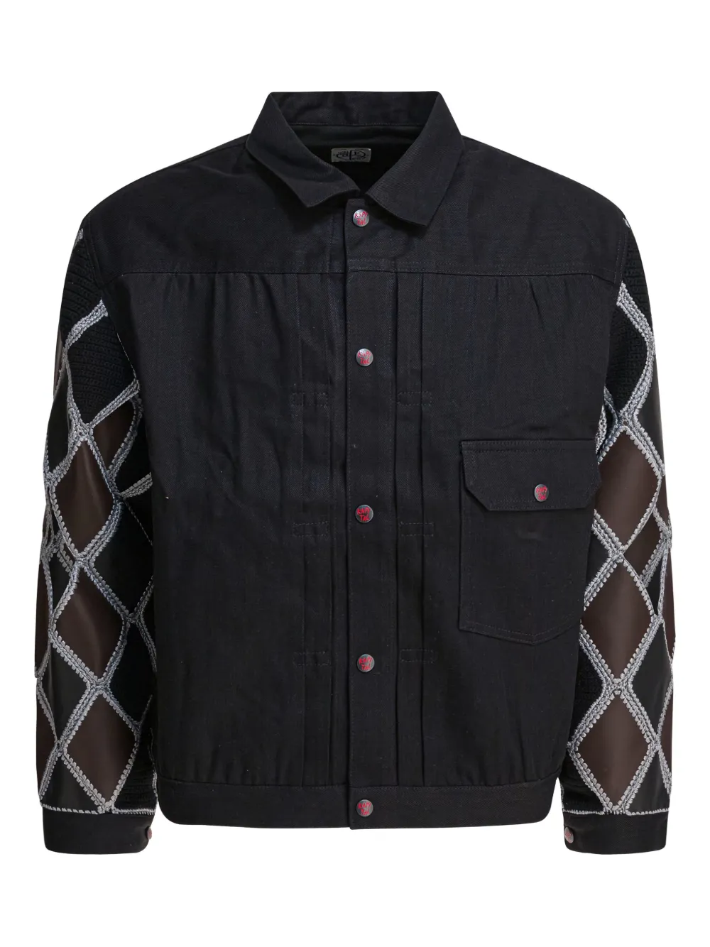 patch-pocket cotton jacket