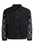 KAPITAL patch-pocket cotton jacket - Black