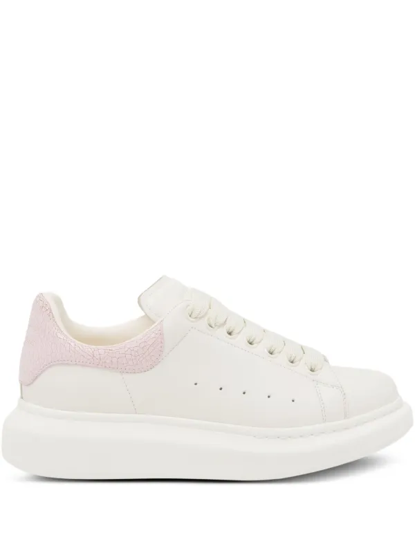 Alexander McQueen オーバーサイズ レザースニーカー | ホワイト