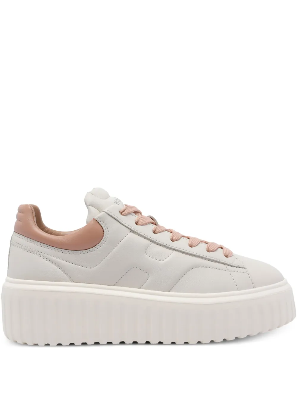 Hogan platform H-stripe sneakers Neutrals