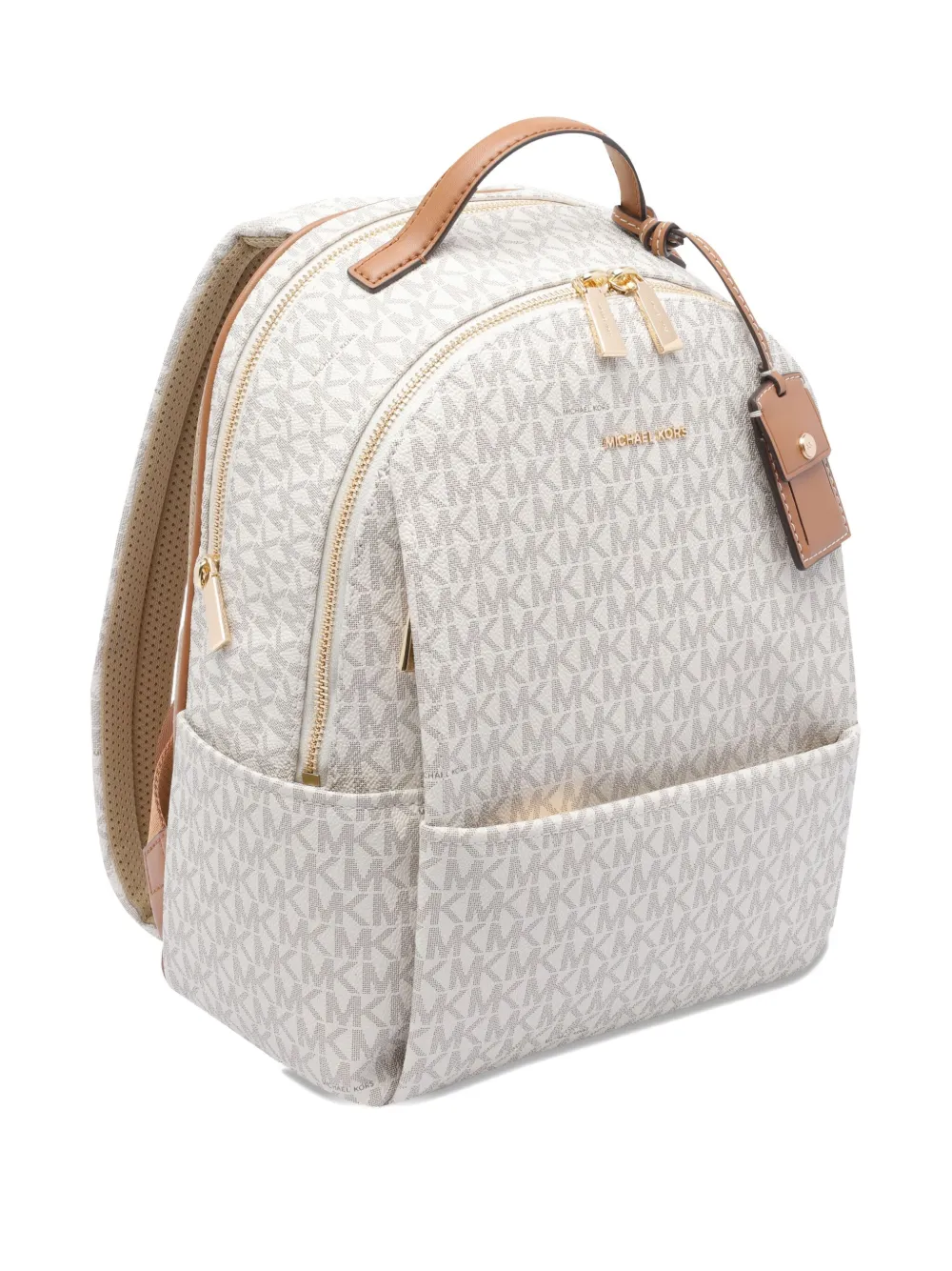 Michael Kors Rugzak met monogramprint Wit