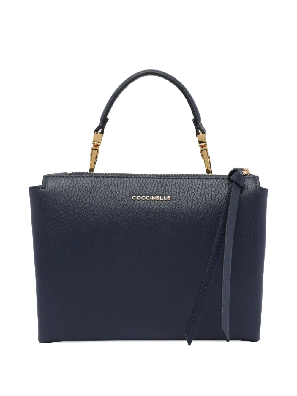 Coccinelle Artellis kleine crossbodytas met dubbel vak Blauw