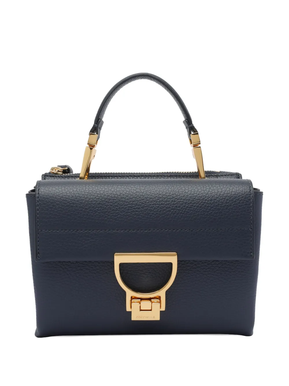 Coccinelle small Artellis double-compartment cross body bag Blauw