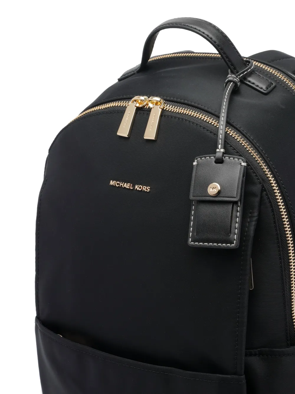 Michael Kors zip-top backpack Zwart