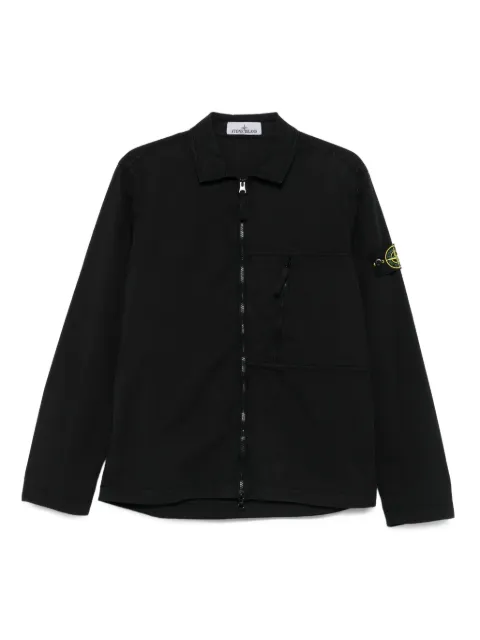 Stone Island zip-fastening shirt jacket