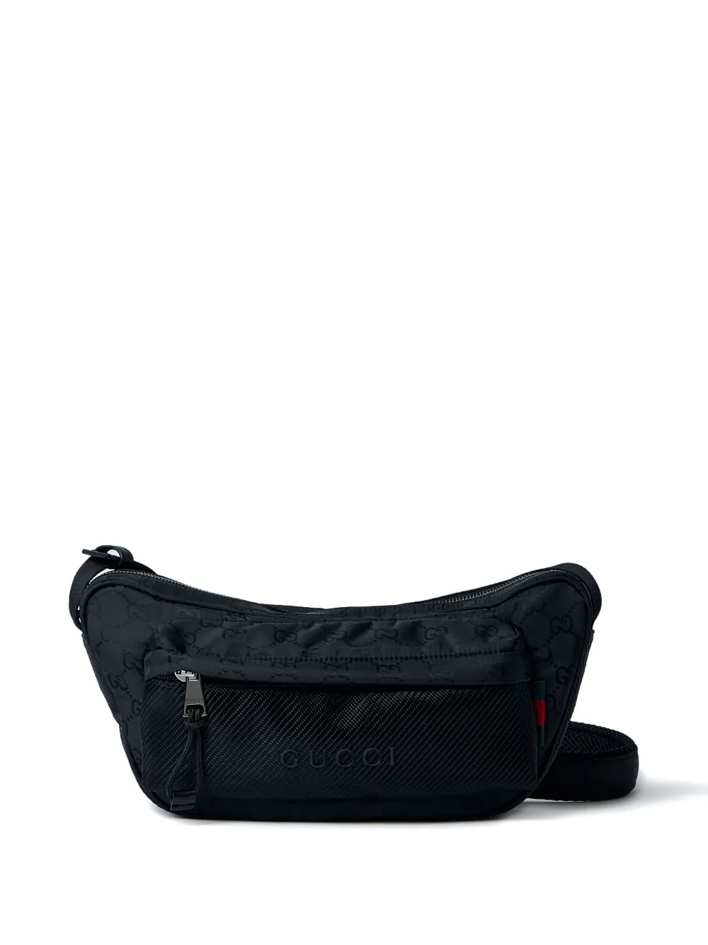 Gucci large Nexus GG motif cross body bag Zwart