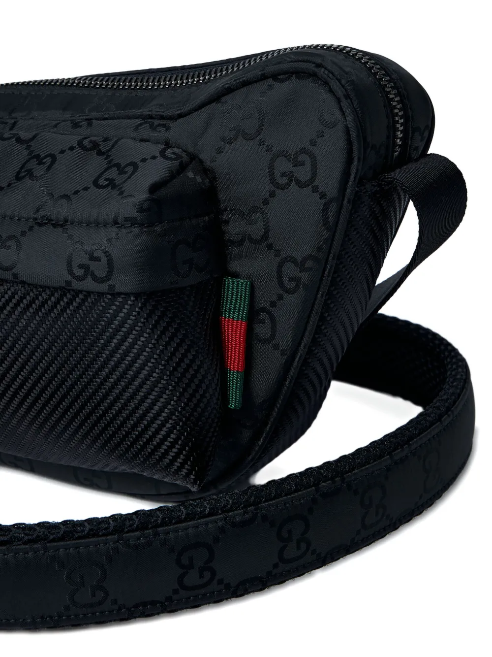 Gucci large Nexus GG motif cross body bag Zwart