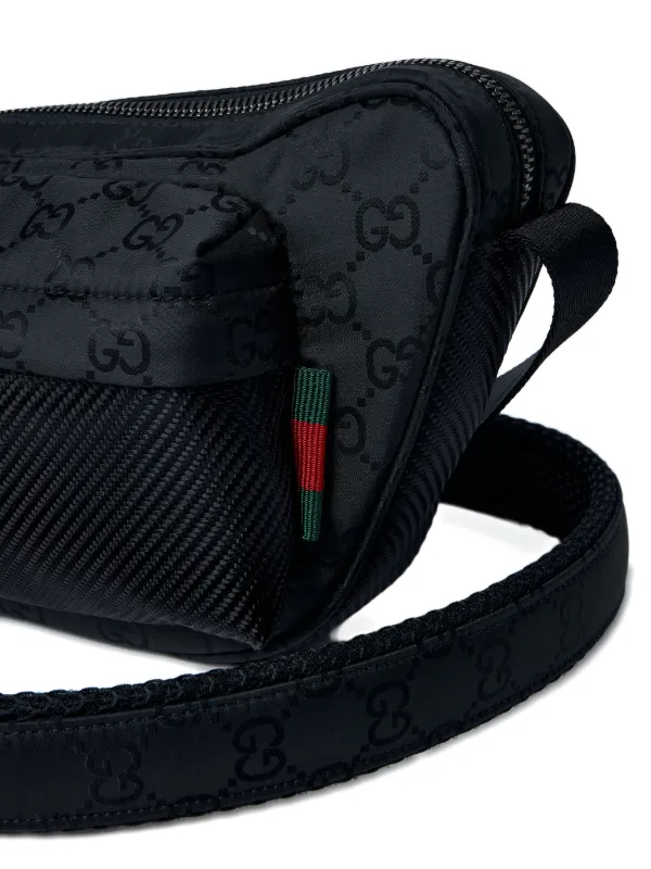 Gucci Large Nexus GG Motif Cross Body Bag | Black | FARFETCH