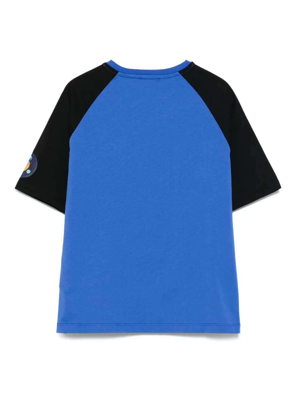 Balmain Kids Raglan T-shirt met raketprint Blauw