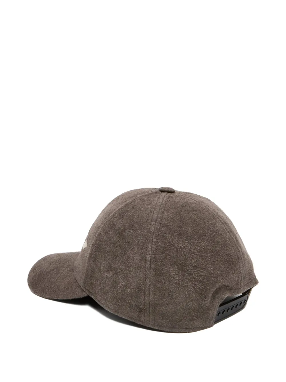 Rick Owens DRKSHDW Honkbalpet met geborduurd logo Bruin